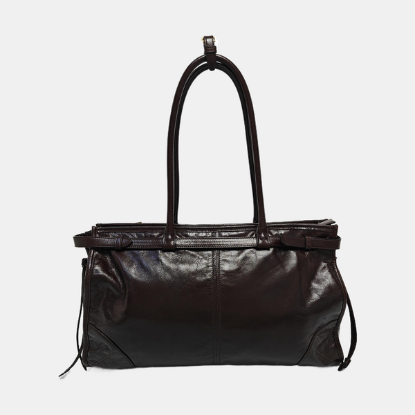 Bonnie Large Calfskin Brown