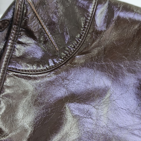 Bonnie Large Calfskin Brown