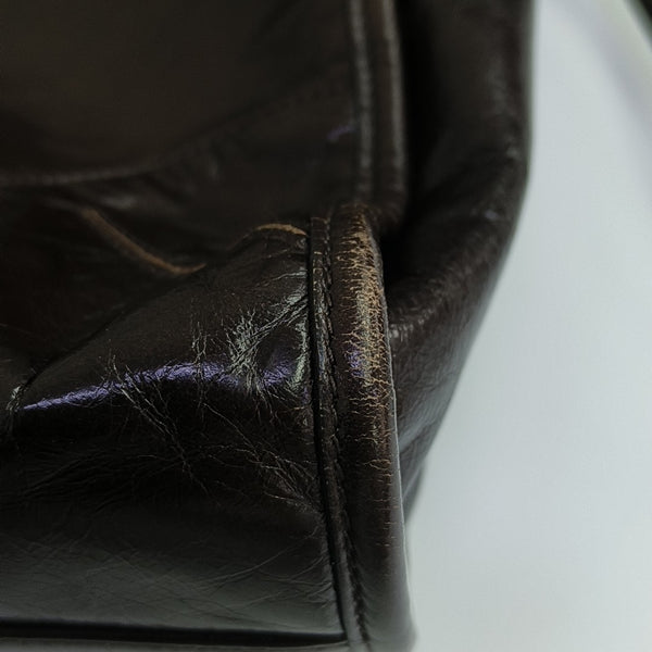 Bonnie Large Calfskin Brown