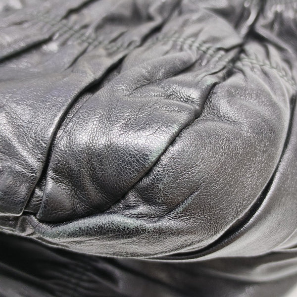 Gaufre Quilted Lambskin Black