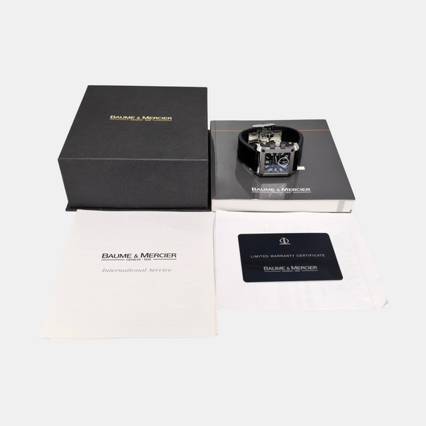 Hampton 37.6mm Black Automatic Watch