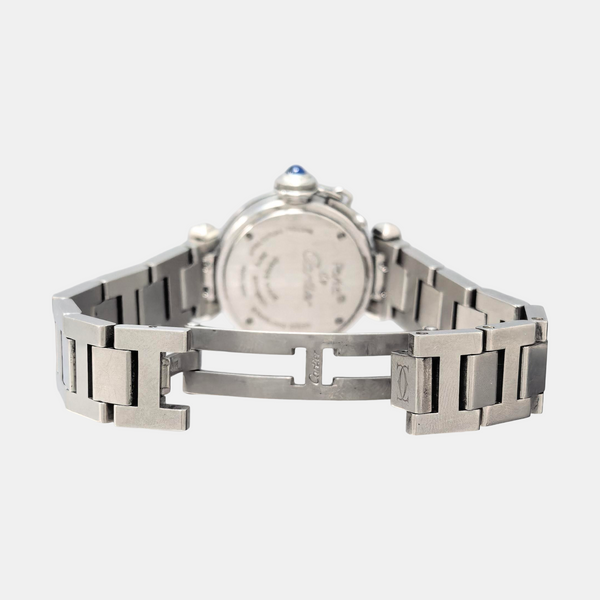 PASHA DE CARTIER 27mm Silver Quartz Watch