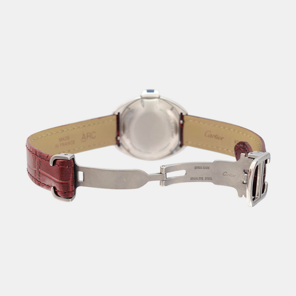 Clé de Cartier 31mm Opaline White Automatic Watch