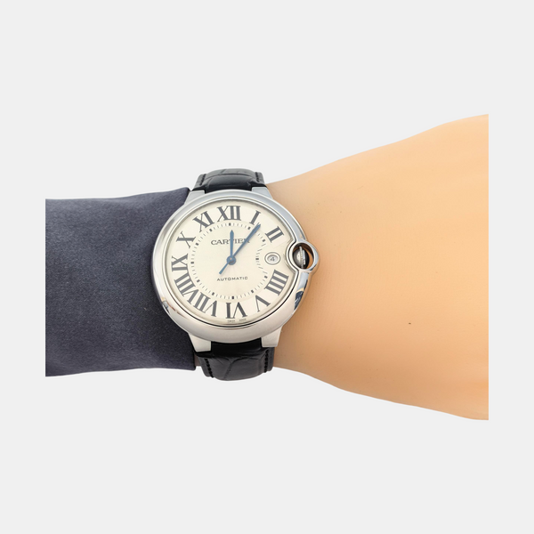 Ballon Bleu de Cartier 42mm Silver Automatic Watch