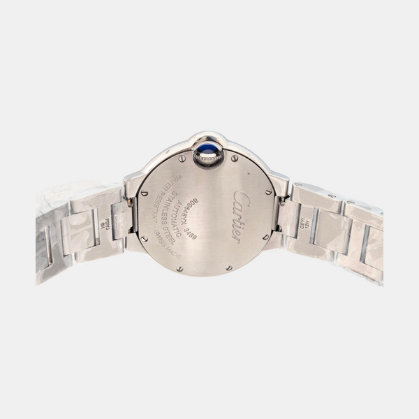 Ballon Bleu de Cartier 33mm White/Silver Automatic Watch