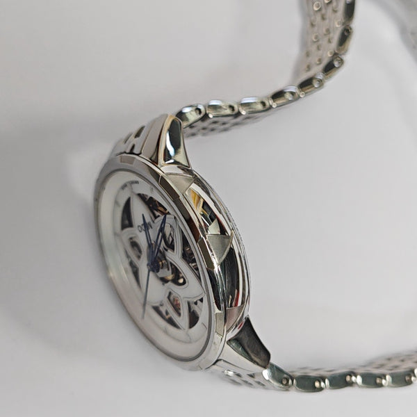 Rainflower 34mm White Automatic Watch