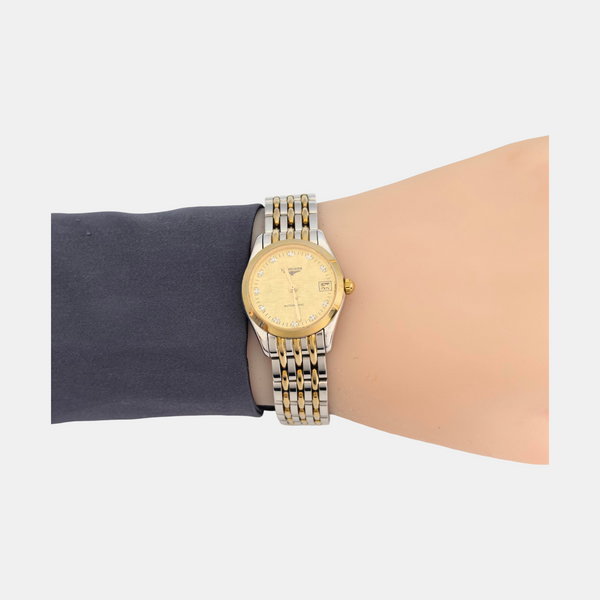 Elegant Collection 25mm Gold Automatic Watch