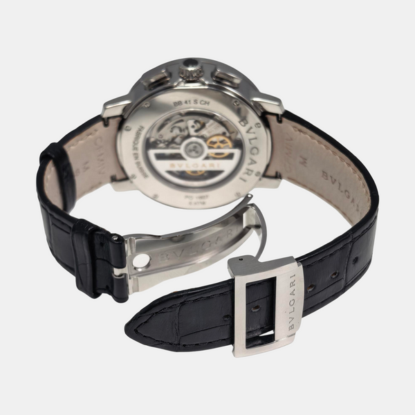 41mm Black Automatic Watch