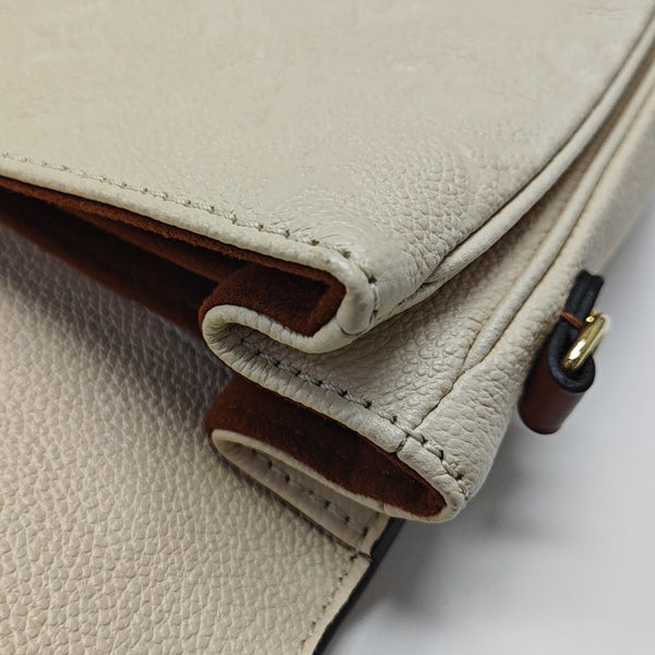 MÉTIS MM Monogram Calfskin White