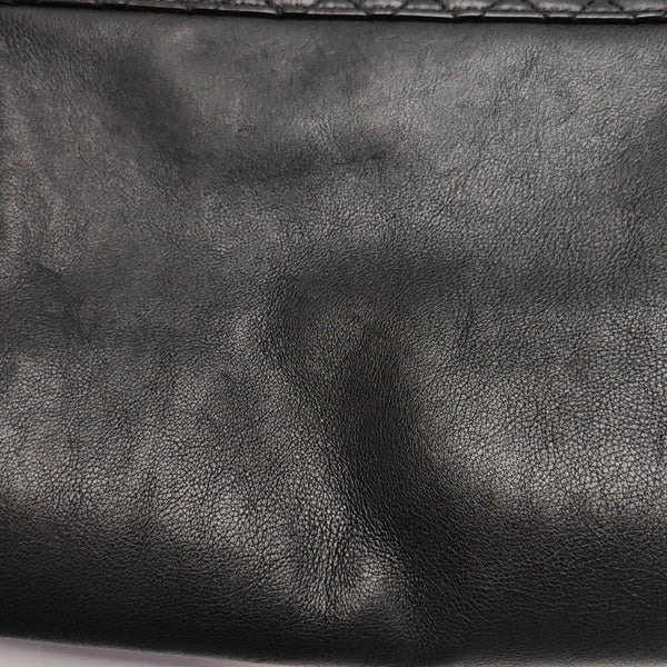 BOY CHANEL Large Quilted Calfskin Black