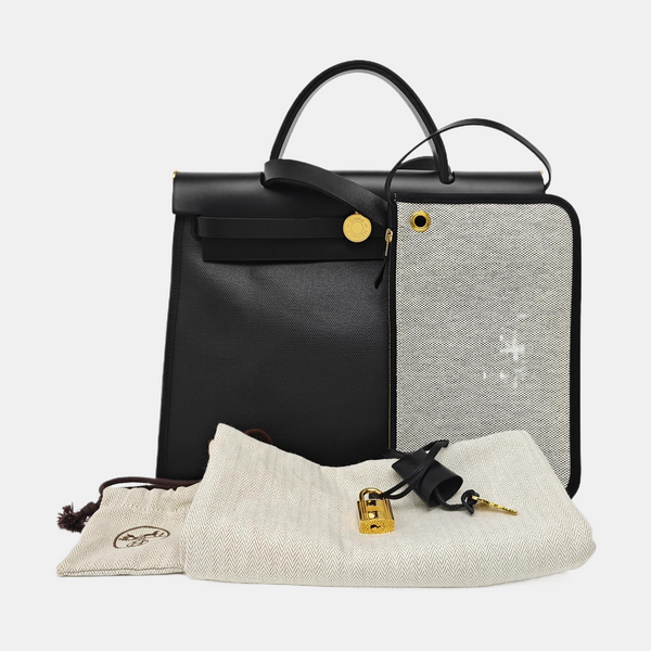 Herbag 31 Coated Canvas Black