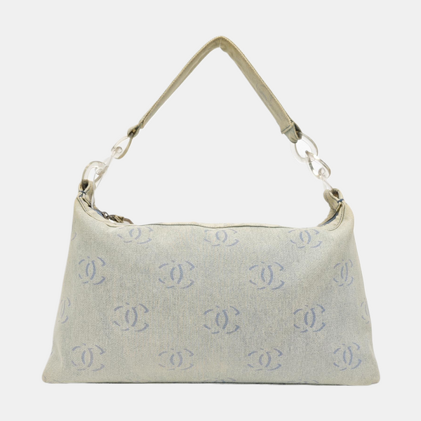 Canvas Shoulder Bag Blue