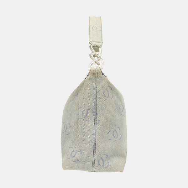 Canvas Shoulder Bag Blue