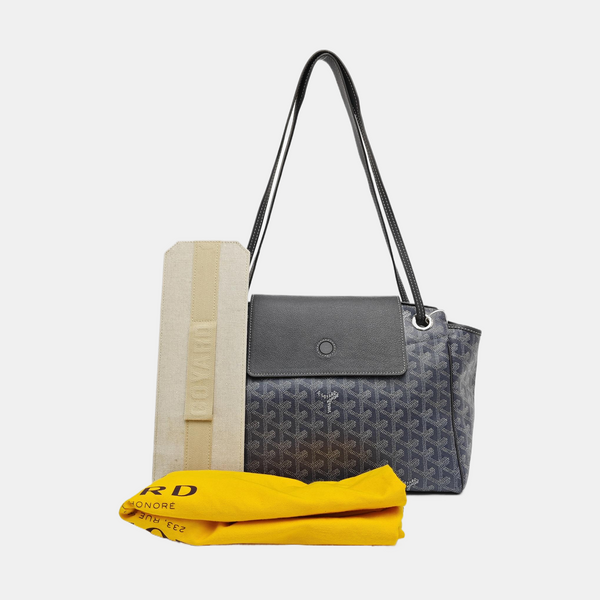 Rouette PM Coated Canvas Gray