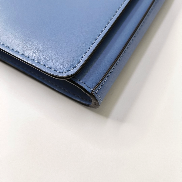 Authenticated pre-owned Kan I F Calfskin Blue - Shoulder Bag at Looply