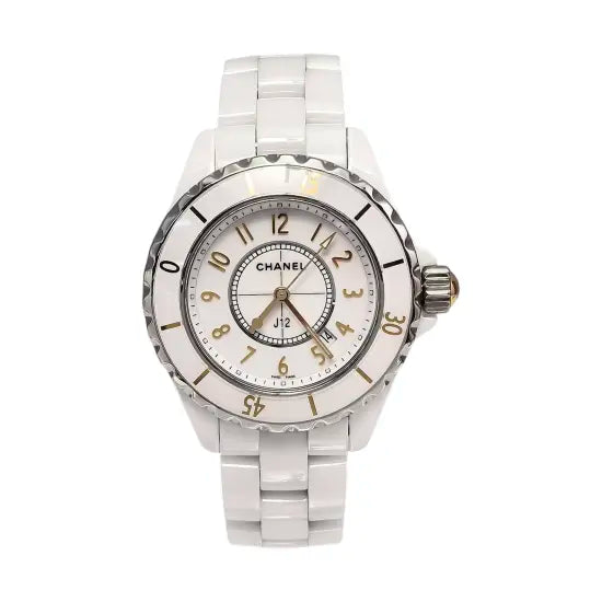 J12 33.6mm White Ceramic Quartz Watch