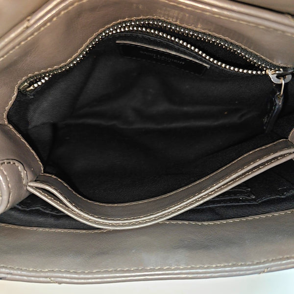 LOULOU Extra Small Quilted Calfskin Gray