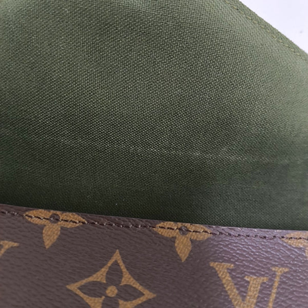 Authenticated pre-owned Félicie Monogram Coated Canvas Brown - Crossbody Bag at Looply