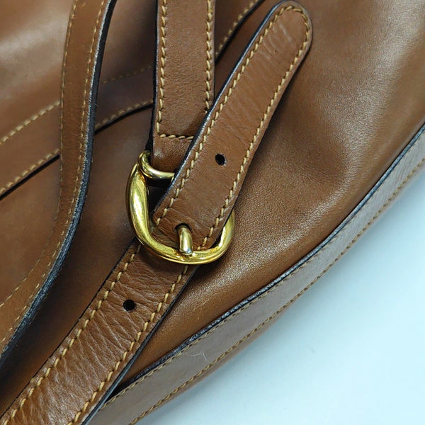 Authenticated pre-owned Ophidia Calfskin Brown - Backpack at Looply