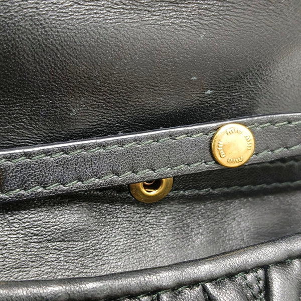 Authenticated pre-owned Matelassé Lambskin Black - Shoulder Bag at Looply