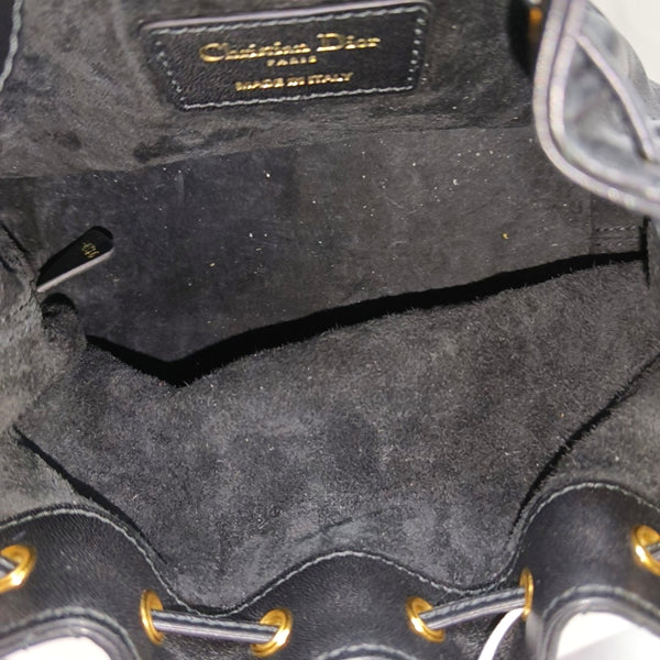 Jolie Small Cannage Lambskin Black