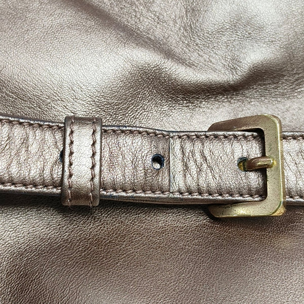 Authenticated pre-owned Flamenco Xl Calfskin Rose Gold - Shoulder Bag at Looply