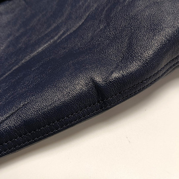Authenticated pre-owned Rajah Large Calfskin Blue - Shoulder Bag at Looply