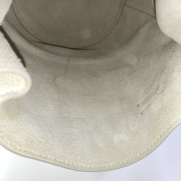 Authenticated pre-owned Big Bag Nano Calfskin White - Crossbody Bag at Looply