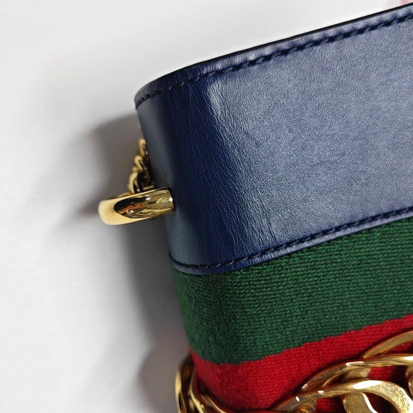 Authenticated pre-owned Sylvie Small Calfskin Blue - Shoulder Bag at Looply