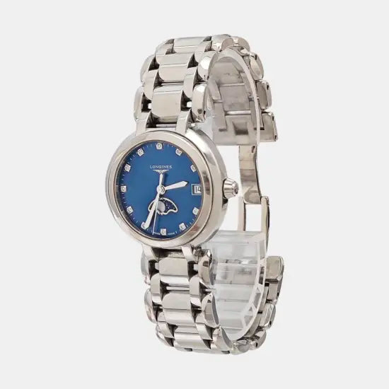 PrimaLuna 30.5mm Blue Quartz Watch