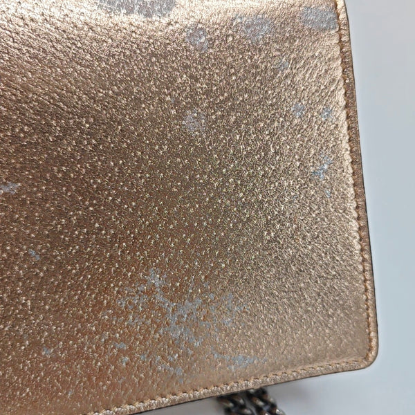 Authenticated pre-owned Dionysus Super Mini Calfskin Rose Gold - Shoulder Bag at Looply