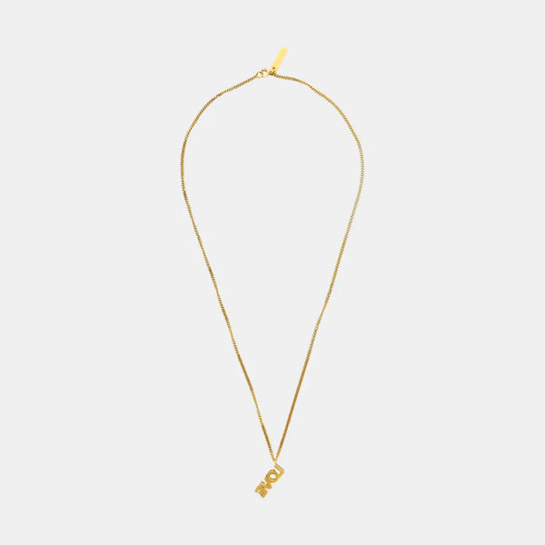 Authenticated pre-owned Gold-Tone Metal Necklace - Necklace at Looply