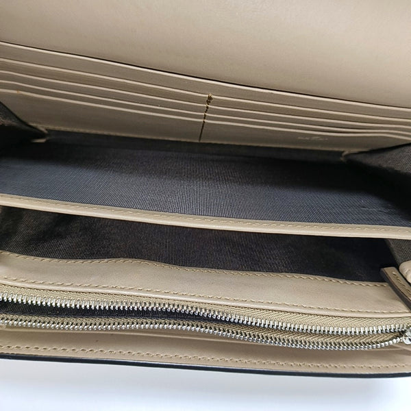 Authenticated pre-owned Dionysus Monogram Coated Canvas Beige - Shoulder Bag at Looply
