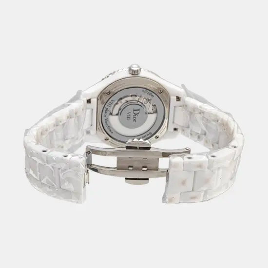 Dior Vill 34mm White Automatic Watch