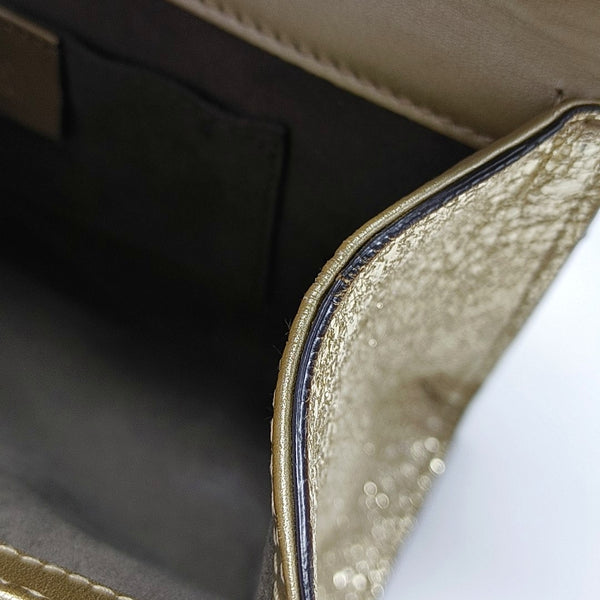 Authenticated pre-owned Padlock Small Special Material Gold - Shoulder Bag at Looply