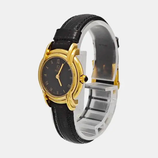 24.2mm Black Quartz Watch
