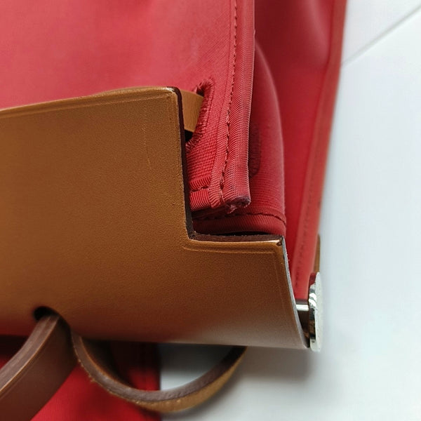 Authenticated pre-owned Herbag 31 Canvas Pink - Shoulder Bag at Looply