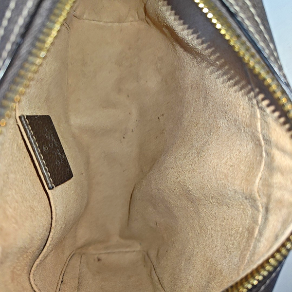 Authenticated pre-owned Ophidia Small Monogram Coated Canvas Beige - Belt Bag at Looply