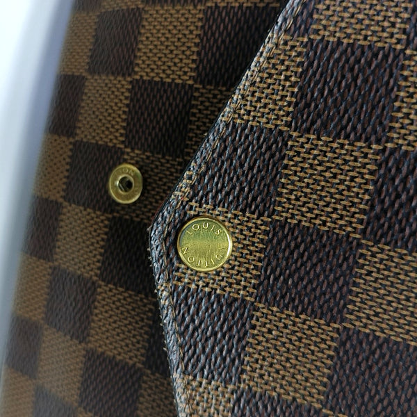 Authenticated pre-owned Félicie Damier Ebene Coated Canvas Brown - Shoulder Bag at Looply