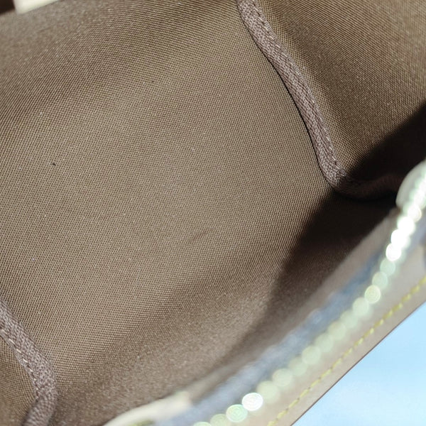 Authenticated pre-owned Speedy Nano Monogram Coated Canvas Brown - Shoulder Bag at Looply