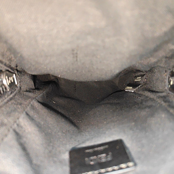Nylon Shoulder Bag Black