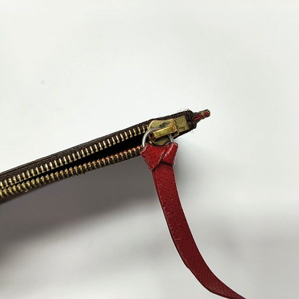 Authenticated pre-owned Félicie Damier Ebene Coated Canvas Brown - Shoulder Bag at Looply