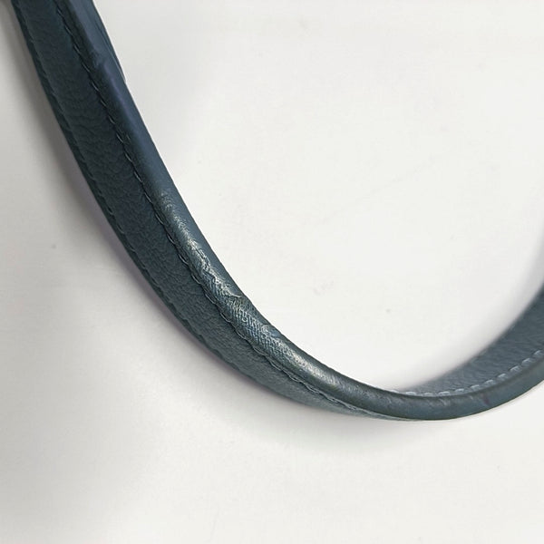 Authenticated pre-owned Lockme Calfskin Blue - Crossbody Bag at Looply