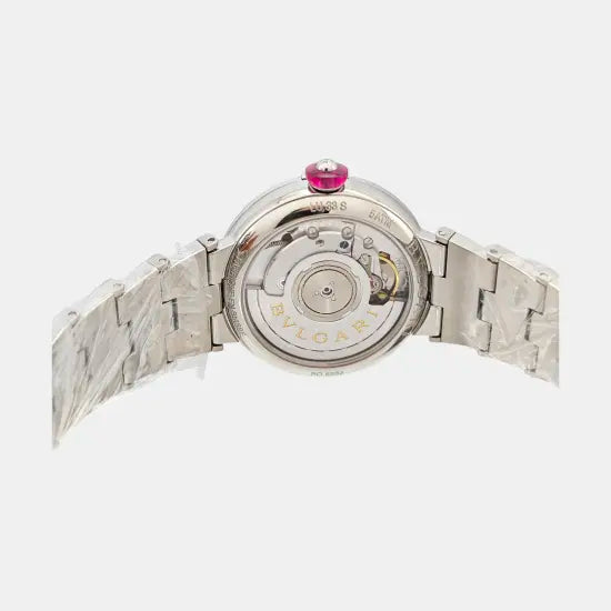 Reloj automático blanco de 30 mm