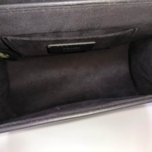 Calfskin Shoulder Bag Black