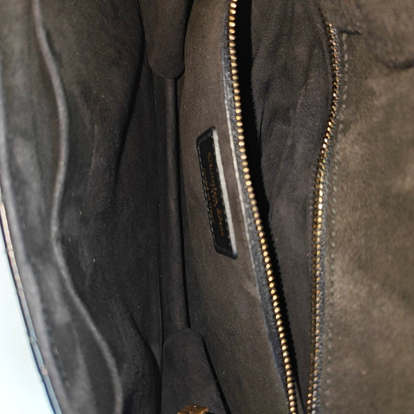 Dioraddict Cannage Calfskin Black
