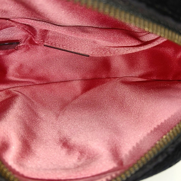 Authenticated pre-owned GG Marmont Velvet Black - Belt Bag at Looply
