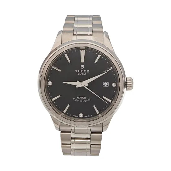 Reloj automático blanco de 30 mm