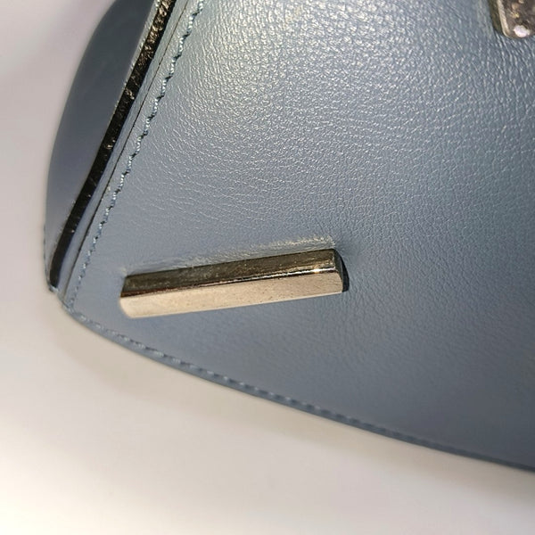 Authenticated pre-owned Puzzle Small Calfskin Blue - Shoulder Bag at Looply