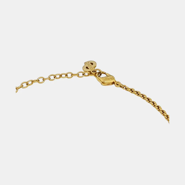 Authenticated pre-owned Insignia Gold-tone Metal Necklace - Necklace at Looply